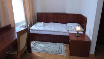 Фото номера Одноместный номер с собственной ванной комнатой Отели типа «постель и завтрак» Pokoje Gościnne Pałac w Balicach Instytut Zootechniki PIB г. Балице 3